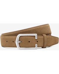 Corneliani - Light Suede Belt - Lyst