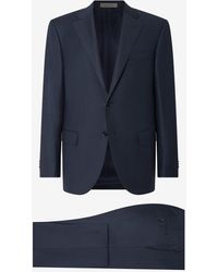 Corneliani - Micropatterned Super 160's Wool Suit - Lyst