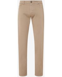 Corneliani - Garment-Dyed Stretch Cotton Jeans - Lyst