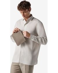 Corneliani - Sandy Pure Chambray Linen Shirt - Lyst