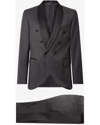 Corneliani - Dark Pure Wool Tuxedo - Lyst