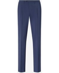 Corneliani - 120's Stretch Wool Trousers - Lyst