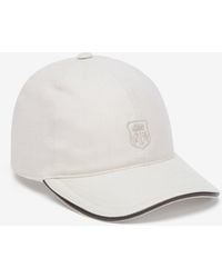 Corneliani - Wool, Linen And Silk Baseball Cap - Lyst