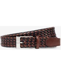 Corneliani - Braided Leather Belt - Lyst