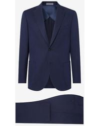 Corneliani - Wool And Cotton Suit - Lyst