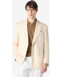 Corneliani - Linen And Lyocell Jacket - Lyst