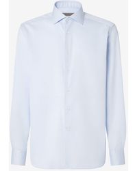 Corneliani - Light Cotton Twill Shirt - Lyst