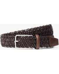 Corneliani - Braided Leather Belt - Lyst