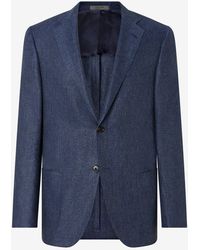 Corneliani - Giacca Denim - Lyst