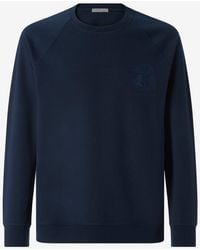Corneliani - Crew Neck Light Cotton Sweatshirt - Lyst