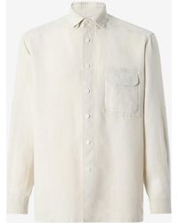 Corneliani - Pure Linen Shirt - Lyst