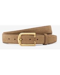 Corneliani - Light Suede Belt - Lyst