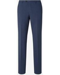Corneliani - Stretch Wool Bengaline Trousers - Lyst