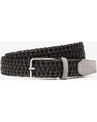 Corneliani - Woven Leather Belt - Lyst