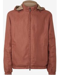 Corneliani - Reversible Linen Jacket - Lyst