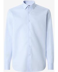 Corneliani - Cotton Twill Shirt - Lyst