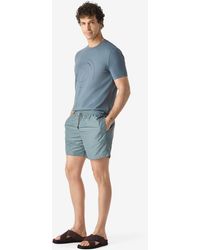 Corneliani - Short Aqua Boxer Swimming Trunks - Lyst