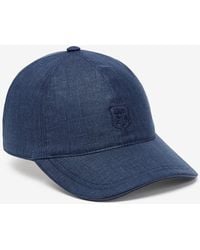 Corneliani - Wool, Linen And Silk Baseball Cap - Lyst