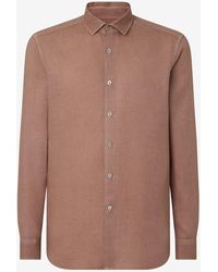 Corneliani - Camicia Color Ruggine - Lyst