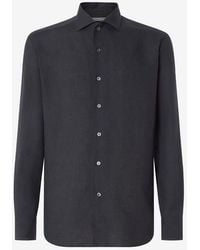 Corneliani - Pure Linen Shirt - Lyst