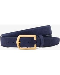 Corneliani - Suede Belt - Lyst