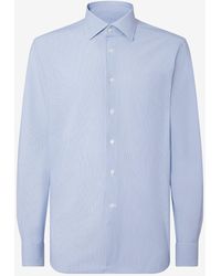 Corneliani - Bi-Elastic Fabric Shirt With/Light Micro Pattern - Lyst