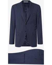 Corneliani - 150's Wool Twill Suit - Lyst