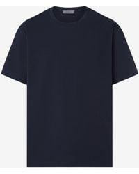 Corneliani - Oversized Cotton Jersey T-Shirt - Lyst