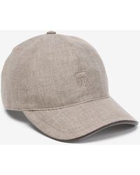 Corneliani - Wool, Linen And Silk Baseball Cap - Lyst
