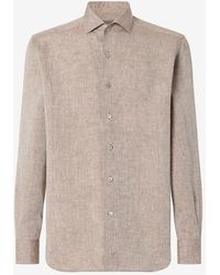 Corneliani - Pure Linen Shirt - Lyst