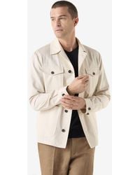 Corneliani - Cotton And Cashmere Overshirt - Lyst