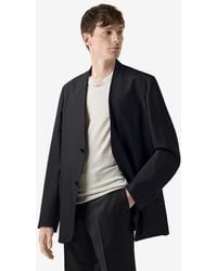 Corneliani - Mohair Jacket Without Lapels - Lyst