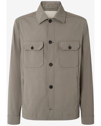 Corneliani - Technical Wool Overshirt - Lyst