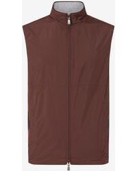 Corneliani - Technical Poplin Gilet - Lyst
