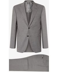 Corneliani - Micropatterned Stretch Wool Suit - Lyst