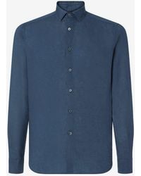 Corneliani - Pure Linen Shirt - Lyst