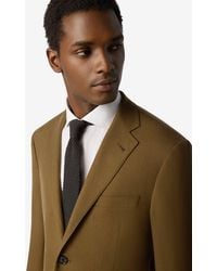 Corneliani - Tobacco Super 160's Wool Flannel Suit - Lyst
