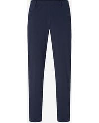 Corneliani - Dark Technical Wool Fabric Chinos - Lyst