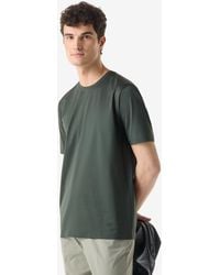 Corneliani - Crew Neck Pure Cotton T-Shirt - Lyst