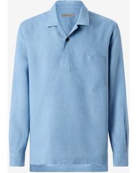 Corneliani - Pure Linen Shirt - Lyst