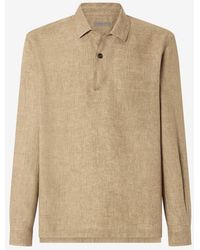 Corneliani - Pure Linen Shirt - Lyst