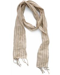 designer linen scarves