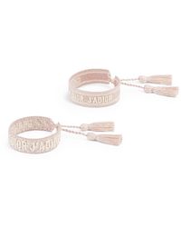 Dior - J'a Bracelet Set In Rose Des Vents Oblique Cotton - Lyst