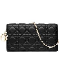 Dior Lady Pouch In Black