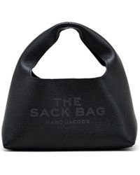 Marc Jacobs - Grained Texture Embossed Logo Handbag - Lyst