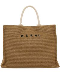 Marni - Large Basket Tote Bag - Lyst