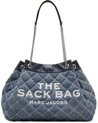 Marc Jacobs - The Chain Sack Cotton Shoulder Bag - Lyst
