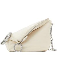 Burberry - Lambskin Ring Embellished Shoulder Bag With Equestrian Knight Motif - Lyst