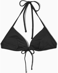 COS - Underwired Triangle Bikini Top - Lyst
