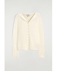 COS - Sailor-Collar Knitted Cotton-Silk Shirt - Lyst